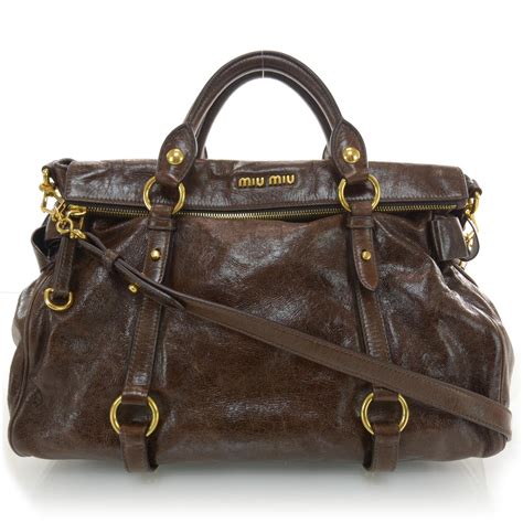 Miu Miu Vitello Lux Bow Bag 